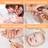Set Para El Cuidado Del Bebé | Naranja | 8 Artículos | Libre De Bpa | Mobiclinic