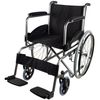 Clinicalfy Silla De Ruedas Plegable Autopropulsable Resistente Negro Valencia