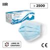 2500 Mascarillas Quirúrgicas Iir  010€/ud  Mobiclinic  50 Cajas De 50 Uds  3 Capas  Desechables