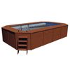 Piscina Madera Panelada K2o Con Depuradora De Arena 655x390x124 Cm K2o Y Escalera