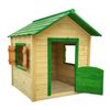 Casita Infantil De Madera Outdoor Toys Kela 1,6 M² De 138x116x132 Cm