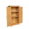 Caseta Armario Gardiun Emmy 87x46,5x160 Cm Madera Para Exterior