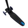 Patinete Con Luces Led Future Scooter - 3 Ruedas - Color Azul - Qplay
