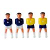 Set Jugadores De Futbolín Con Piernas Abiertas  - Brasil Vs Francia - 22 Unidades - Devessport