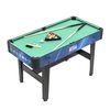 Mesa Multijuego 7 En 1 - Futbolín, Billar, Push Hockey, Ice Hockey, Ping-pong, Dados, Black Jack - Incluye Nivelador - Mango De Plástico - Marcadores - Devessport