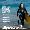 Tabla De Paddle Surf Arrow 1 Color Amarillo - Tipo Beginner - Capacidad Máxima 150 Kg - Aletas 3 (2+ 1) - Devessport