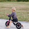 Bicicleta Sin Pedales Balance Bike Player -pink -luces En Ruedas