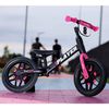 Bicicleta Sin Pedales Balance Bike Player -pink -luces En Ruedas