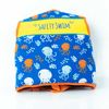 Chaleco De Natación Baby - Estampado Pulpitos Color Naranja - Recomendado Para Niños  De 18 Meses A 3 Años - Kohala