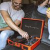 Prixton Tocadiscos Bluetooth Vc400 Reproductor Y Convertidor De Vinilos - Rojo