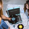 Prixton Tocadiscos Bluetooth Vc400 Reproductor Y Convertidor De Vinilos - Azul