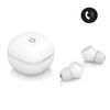 Auriculares Inalámbricos Earbuds Tws156c Prixton Bluetooth 5.0 Con 3 Adaptadores Color Blanco