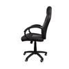 Silla De Escritorio De Pvc Prixton Gaming Draco - Negro