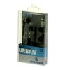 Coolsound Auriculares Urban (audífonos In-ear, Sonido Estéreo, Conector Jack 3.5 Mm, 1.2 Metros Cable, Compatible Con Pcs / Tablets / Smartphones) - Negro