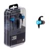 Coolsound Auricular + Micrófono Z200 (in-ear, Estéreo, Jack 3.5 Mm, 1.2 Metros Cable Anti-enredamiento, Manos Libres, Control Volumen) - Azul