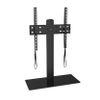 Ded Soporte de mesa pie para televisor TV de 32 a 50 Pulgadas Altura  Ajustable MAX VESA 400 x 400 mm, base de Cristal Templado