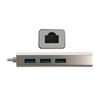 Hub Usb 3.0 3go 3p Usb3.0+ethernet Rj45 10/100 1p