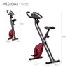 Bicicleta Estática Plegable Siluet Bx003s 88x48x13 Cm Sistema Frenado Magnético | Ruedas | 7 Funciones | Pedales Antideslizantes