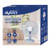 Ventilador Silencioso De Sobremesa |avant| Ventilador Oscilante 40w Con 3 Velocidades.