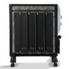 Avant Av7577 - Radiador De Mica 2000w Con 2 Niveles De Potencia: 1000w - 2000w. Termostato Regulable, Ruedas Pivotantes, Protección Sobrecalentamiento, Rápida Convección Y Difusión Calor. Color Negro