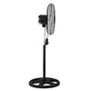 Ventilador De Pie Industrial |avant| 70w - 45cm Regulable | 3 Velocidades | Base Redonda |negro