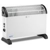 Avant Av7580 - Convector Con Calefactor De Aire 2000w Con 3 Niveles De Potencia: 750w - 1250w - 2000w. Termostato Regulable, Asas Para Transporte, Protección Sobrecalentamiento. Color Gris