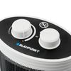 Blaupunkt Bp1001 - Calefactor Cerámico 1500w Con 2 Niveles De Potencia : 750w - 1500w. Termostato Regulable, Interruptor Antivuelco Y Protección Contra Sobrecalentamiento.