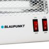 Blaupunkt Bp1004 - Estufa De Cuarzo De Dos Tubos 800w 2 Niveles De Potencia: 400w - 800w. Protección Térmica, Interruptor Antivuelco.