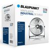 Ventilador De Suelo | Blaupunkt | Ventilador De Suelo Con Rejilla De Aire Regulable | Ventilador Silencioso 3 Velocidades | Tamaños 40cm | Potencia 90w.| Cromado