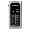 Radio Portatil Mini Dw1129 Daewoo, Color Plata.