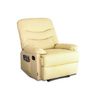 Sillón Relax Termoterapia Reclinable Coomodo Ah-ar30200 Crema