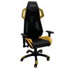 Silla Gaming Ergonómica, 2d, Reclinable 155º Negra/amarilla