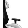 Silla Gaming Ergonómica, 2d, Reclinable 155º Negra/blanca