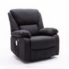 Ecode® Sillón De Masaje Relax Elevador Levantapersonas Stelvio, Reclinación Eléctrica 160º, Función Calor, Programas Auto, Vibro Ondulación, 2 Puertos Usb De Recarga, A++, Eco-8520up (black)