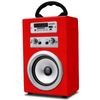 Altavoz Infiniton K8 Función Karaoke Con Micrófono+mando A Distancia Rojo