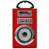 Altavoz Infiniton K8 Función Karaoke Con Micrófono+mando A Distancia Rojo