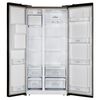 Frigorífico Side By Side Infiniton Sbs-490imfa , F , - Inox, 178cm, Picador De Hielo, 552 Litros, No Frost Total