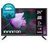 Infiniton Intv-24ba130b - Televisor 24", Hd Ready, Hdmi 2.1, Usb Reproductor Y Grabador, Dvb-t2 (tdt2)