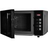 Infiniton Mw-f230 - Microondas, 23l, 800w, Negro, Control Digital, Función Defrost, Interior Cerámico, Puerta De Cristal, Sistema Sin Plato Giratorio