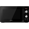 Infiniton Mw-f102 - Microondas, Negro, 20l, 700w, Control Digital, Función Defrost, Interior Cerámico, Puerta De Cristal, Sistema Sin Plato Giratorio