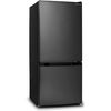 Infiniton Fgc-117b - Frigorífico Combi, 117 Litros, Dark Inox, Smartfrost, Fast Cooling, Clase A++/e, Altura 120cm