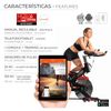 Bicicleta Ciclo Indoor Fytter Rider Ri-08r 128x53x119cm 7 Funciones, Inercia 24kg, Pulsómetro, Resistencia Ajustable Y Bluetooth