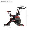 Bicicleta Ciclo Indoor Fytter Rider Ri-08r 128x53x119cm 7 Funciones, Inercia 24kg, Pulsómetro, Resistencia Ajustable Y Bluetooth