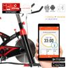 Bicicleta Ciclo Indoor Fytter Rider Ri-06r 130x51x116 Cm 6 Funciones, Inercia 22 Kg, Resistencia Ajustable Y Bluetooth