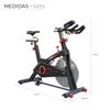 Bicicleta Ciclo Indoor Fytter Rider Ri-05r 125x50,5x115 Cm 6 Funciones, Pulsómetro, Inercia 20 Kg Y Resistencia Regulable