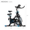 Bicicleta Ciclo Indoor Fytter Rider Ri-6sx 115x51x119 Cm 7 Funciones, Cinturón Torácico, Inercia 24 Kg Y Manillar Triatlón