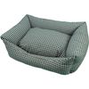 Cama Cuna Cuadrada Vichy T1 50x40 Verde