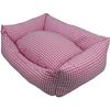 Cama Cuna Cuadrada Vichy T1 50x40 Rosa