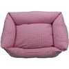 Cama Cuna Cuadrada Vichy T1 50x40 Rosa