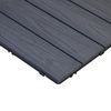 Pack 4 Baldosas De Composite Durafloor 50x50 Dioco Gris Encapsulada